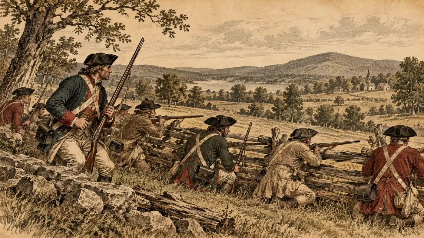 American Revolution era illustration