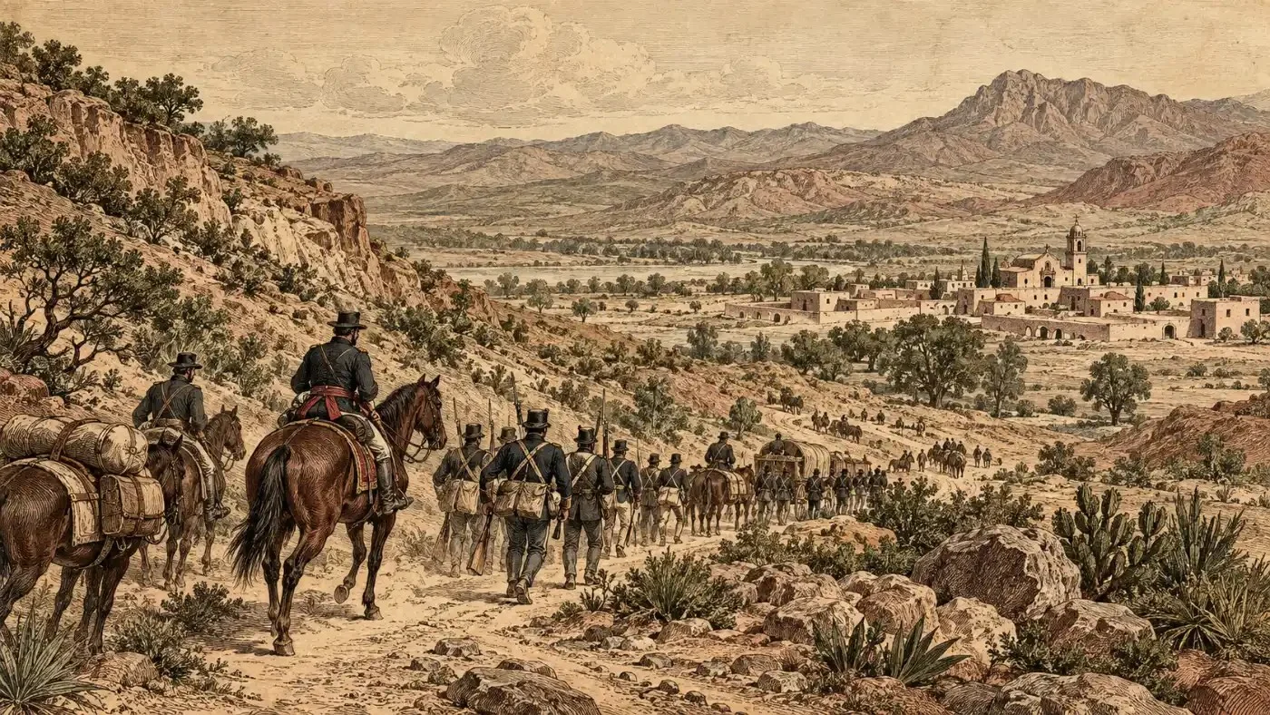 Mexican–American War era illustration
