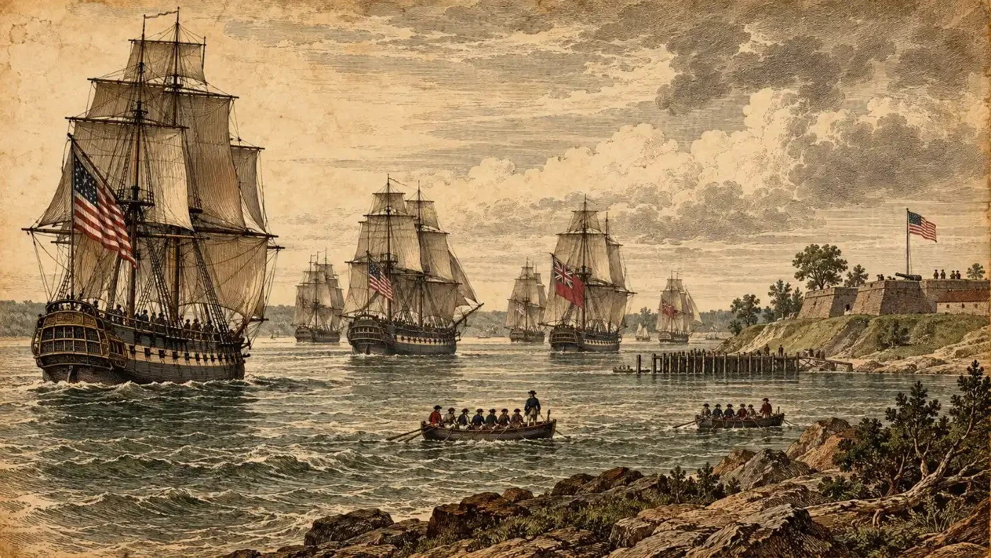 War of 1812 era illustration